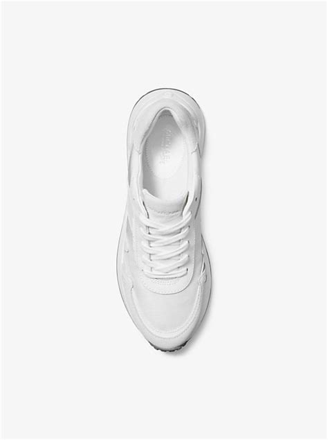 michael michael kors monroe canvas and leather trainer|Amazon.com: Michael Kors Trainer Sneakers.